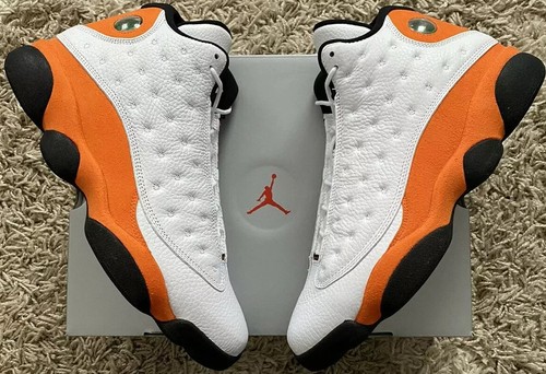 orange black and white 13s